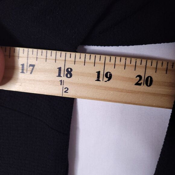 Madewell Sezane Top XS Black Button Shoulder - Picture 7 of 11